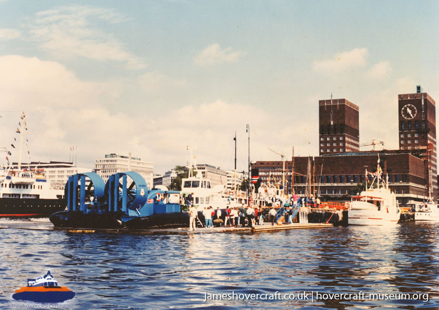 AP1-88 hovercraft with Hoverwest -  (credit: The <a href='http://www.hovercraft-museum.org/' target='_blank'>Hovercraft Museum Trust</a>).